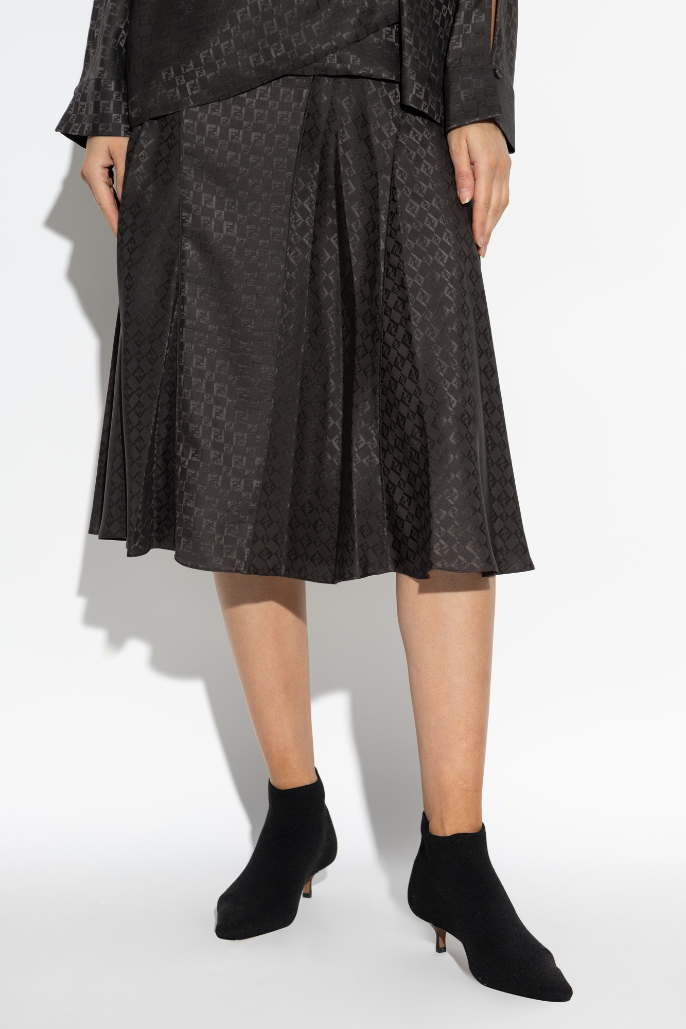 Fendi Silk skirt with monogram | Women's | Vitkac